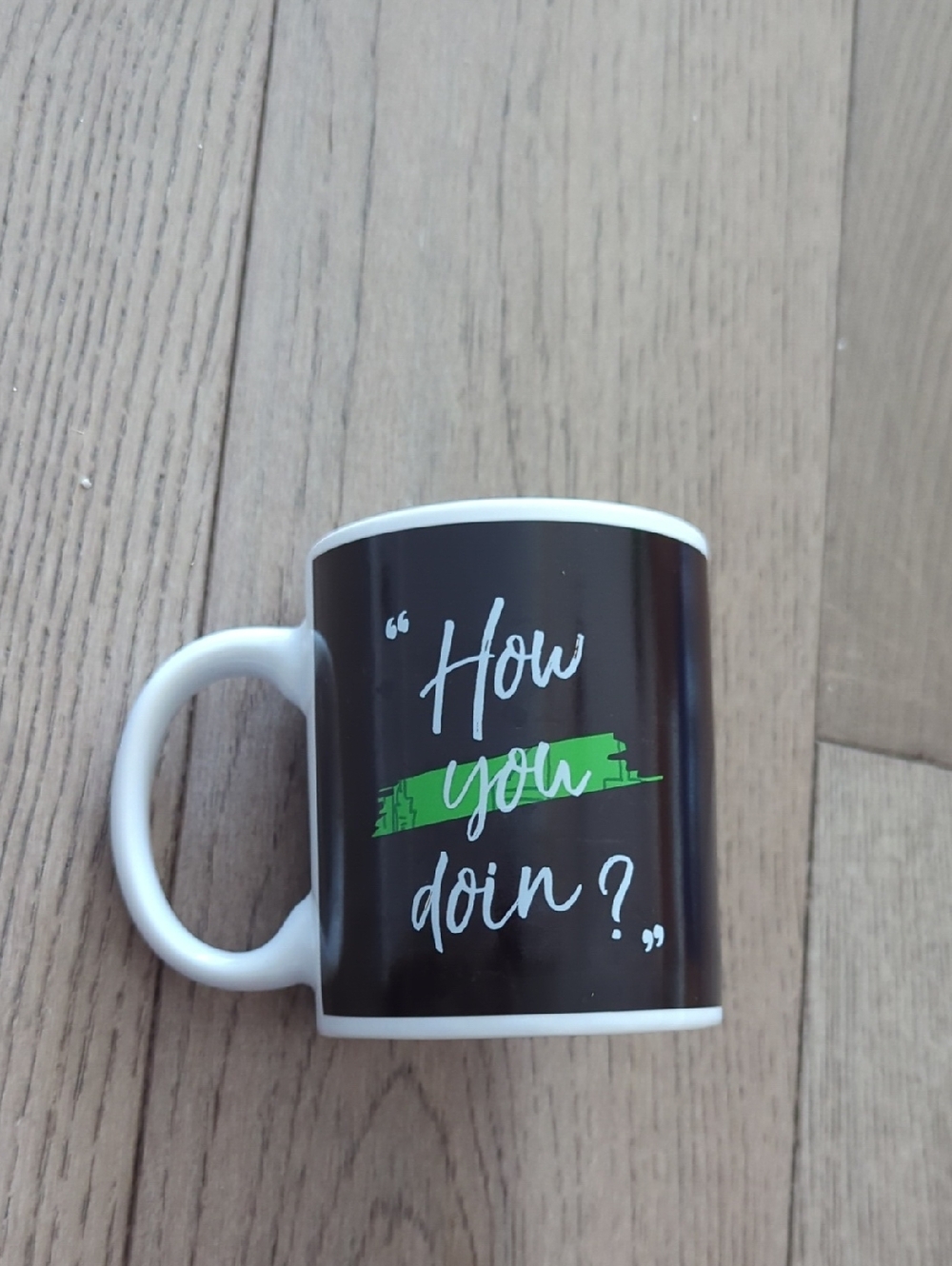 ☕️  Friends TV Show Joey "How You Doin?" Heat Change Mug ☕️